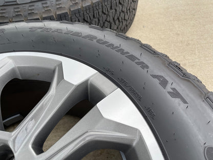 20" Chevy Tahoe Silverado OEM 14090 95417 wheels rims tires GOODYEAR A/T