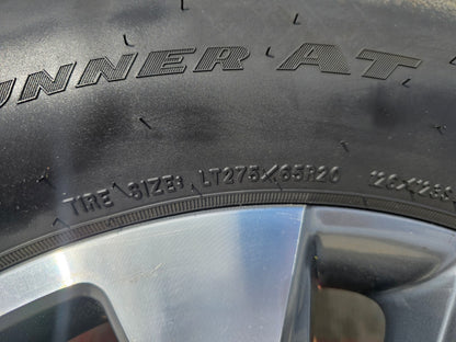 20" Chevy Silverado GMC Sierra 2500 3500 OEM 5960 5947 wheel rim tire spare