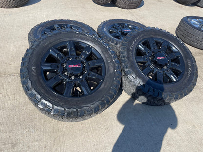 20" GMC Sierra AT4X 2500 3500 OEM 14137 5963 wheels rims Silverado BFG KO3 A/T