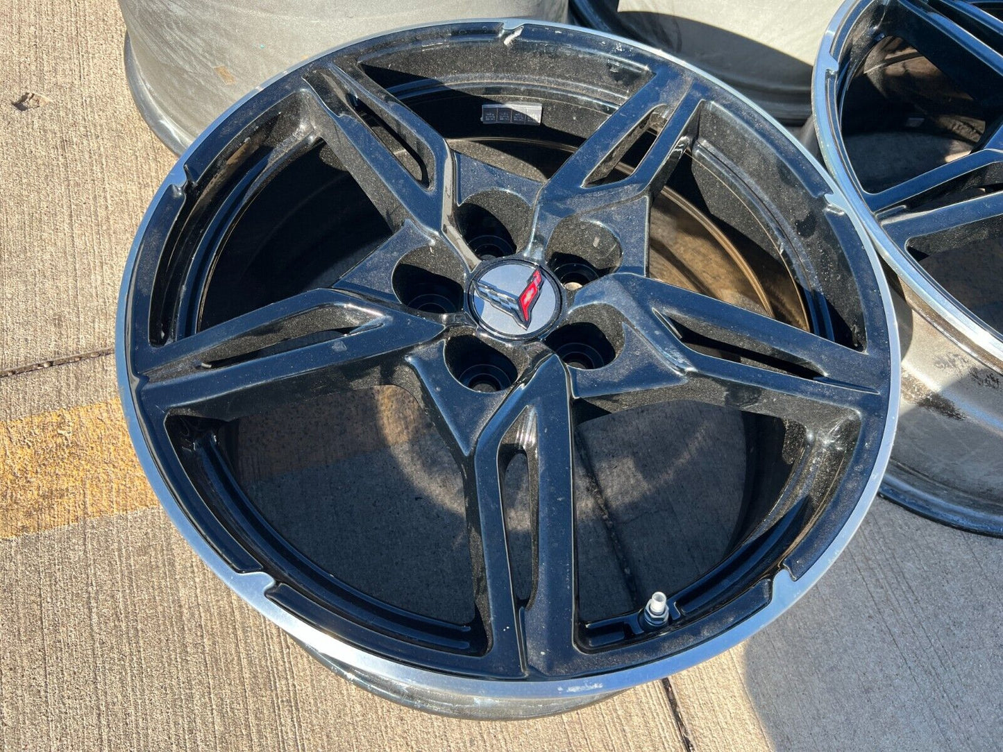 19" + 20" Chevy Corvette C8 OEM wheels rims 14009 200268 2022 2023 2024 2025
