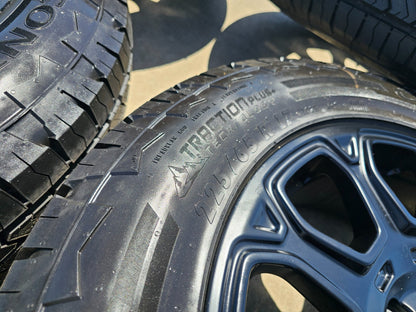 17" Ford Bronco Sport rims wheels Badlands AT tires OEM 2024 2025 2026 NEW