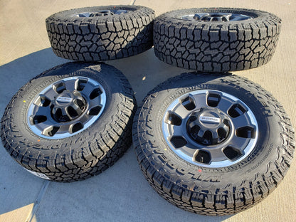 18" Ford F-250 F-350 OEM TREMOR rims wheels 10482 FALKEN A/T4 33" NEW