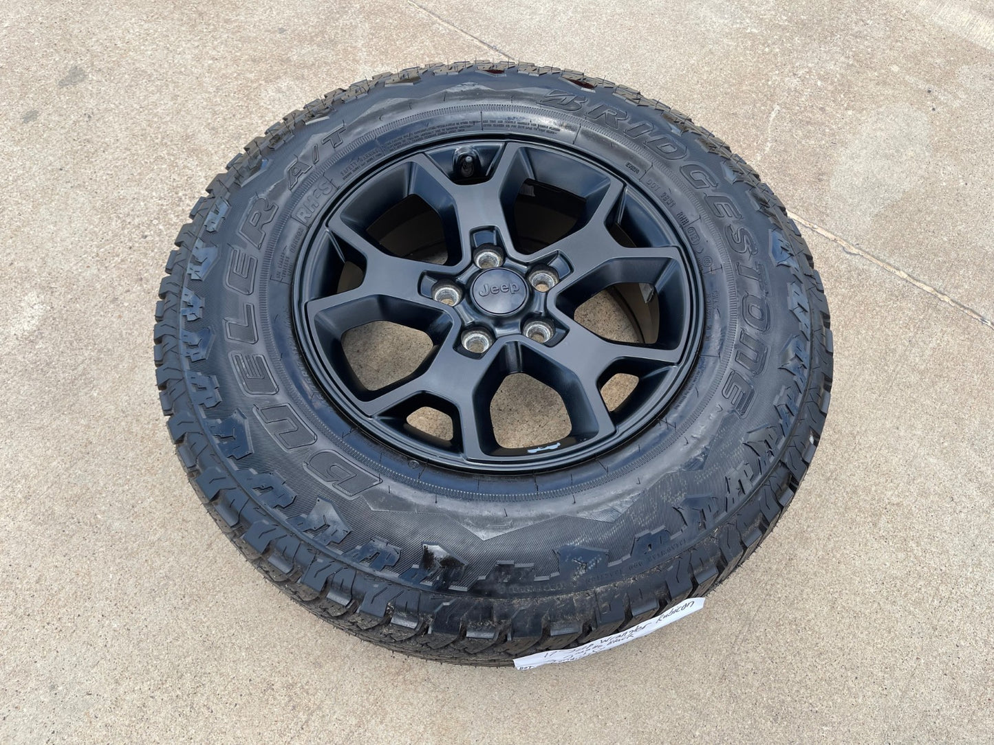 17" Jeep Wrangler Gladiator Rubicon OEM 9218 SPARE wheel rim 2020 2021 2022 2023