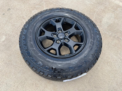 17" Jeep Wrangler Gladiator Rubicon OEM 9218 SPARE wheel rim 2020 2021 2022 2023
