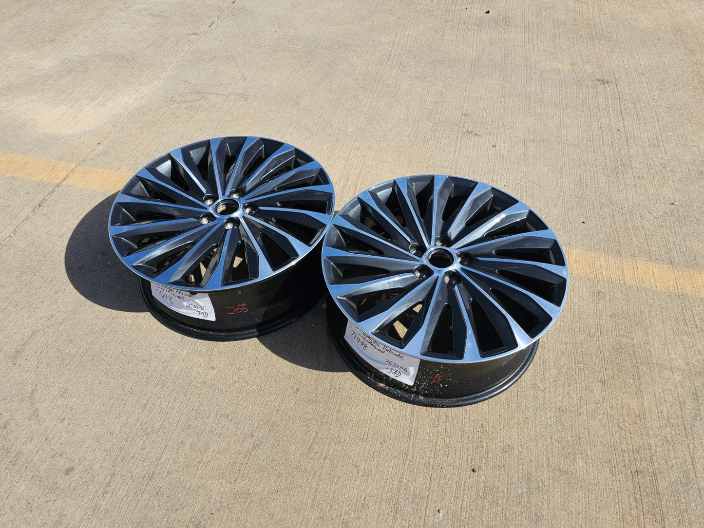20" Hyundai Palisade Calligraphy OEM 71048 wheel rim 2023 2024 2025 2026 2027