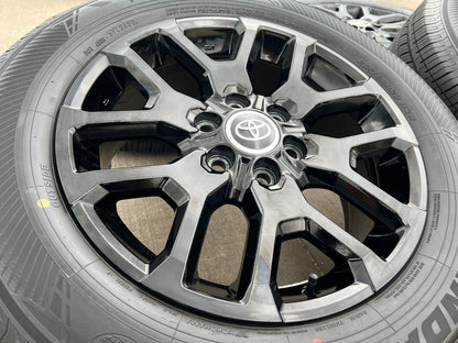 20" Toyota Tundra TSS TRD OEM wheels rims 95359 Sequoia black 2024 2025 NEW