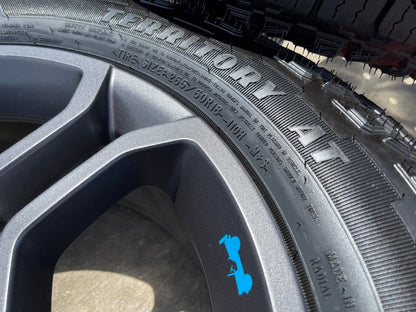 18" Jeep Grand Cherokee TRAILHAWK L OEM wheels rims 9309 BLUE Durango SET NEW