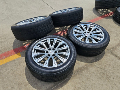 22" GMC Yukon Sierra DENALI OEM wheels rims 14025 97000 tires