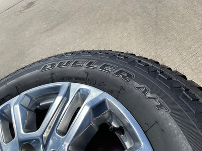 20" GMC Sierra Denali 2500 3500 OEM 5957 wheels rims tires 2022 2023 2024 2025