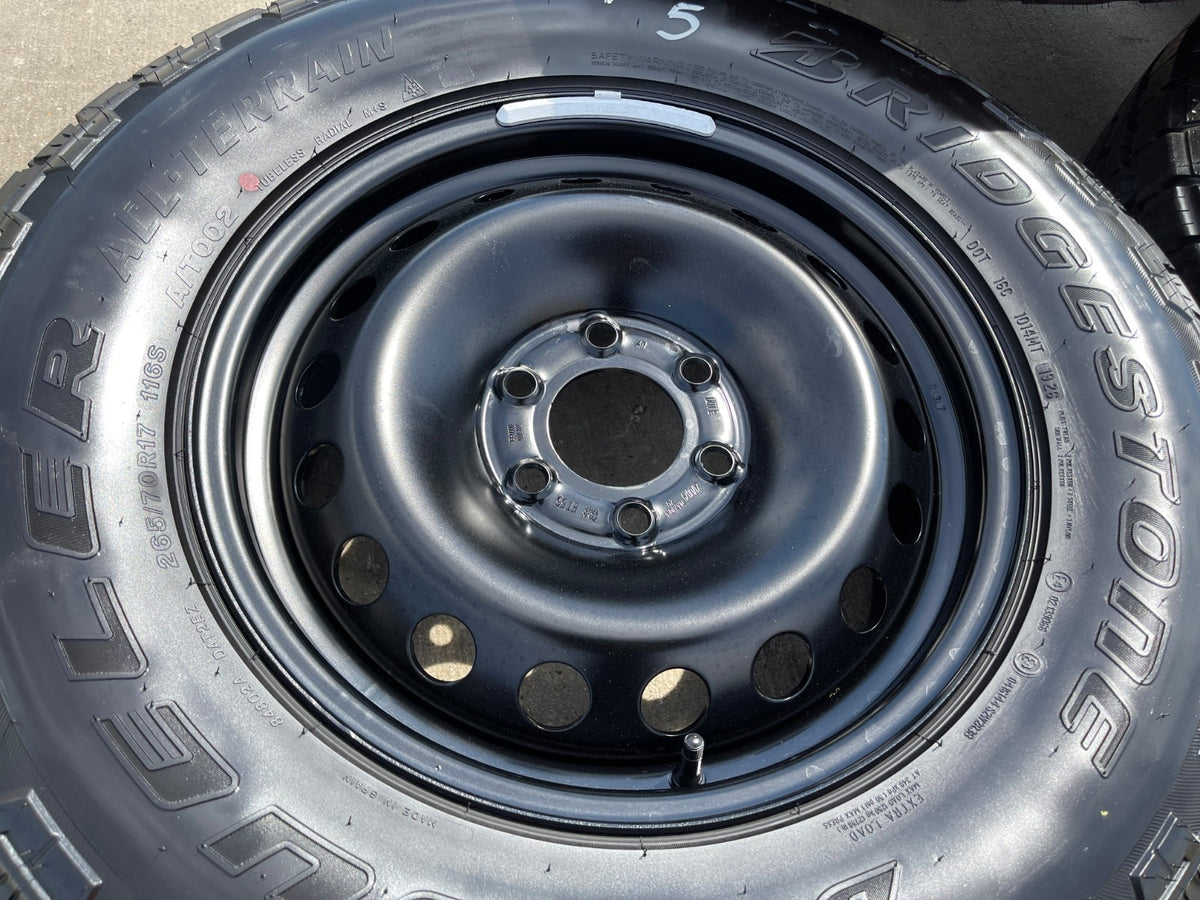 17" INEOS Grenadier Quartermaster OEM wheels rims 2025 2026 2027 A/T002 SET NEW