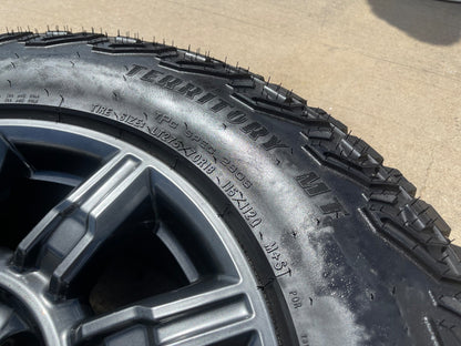 18" GMC Sierra AT4X Chevy Silverado OEM 14131 95718 wheel rim GOODYEAR NEW