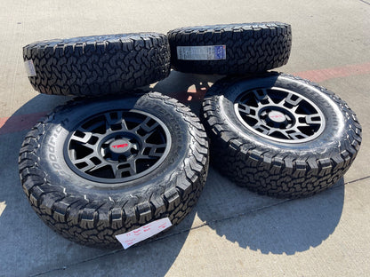17" Toyota Tacoma 4Runner OEM wheels rims black 75167 TRD FJ 33" BFG KO3 A/T NEW