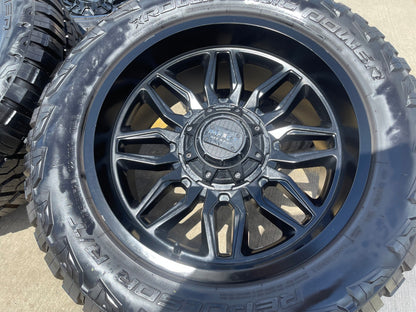 20" 20x10 Impact Off-Road 827 Silverado Ford F-150 RAM wheels rims 6x139 6x135