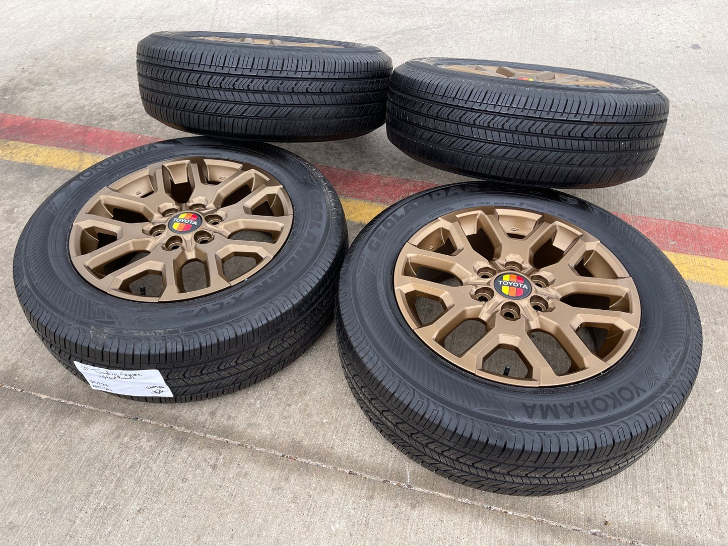20" Toyota Tundra TRD TSS OEM wheels rims BRONZE 95359 Sequoia 75277 NEW