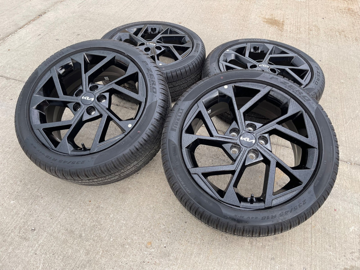 18" Kia K4 K5 OEM wheels rims 74873 Sonata Stinger Forte SET 2025 2026 2027 NEW