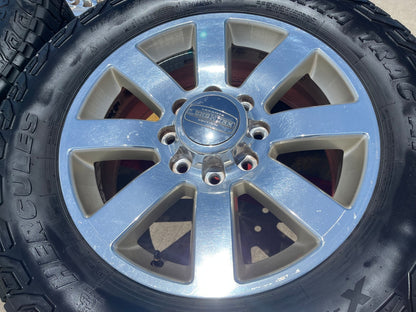 20" Dodge Ram 2500 3500 LARAMIE OEM 2478 2634 TAN wheels rims SET