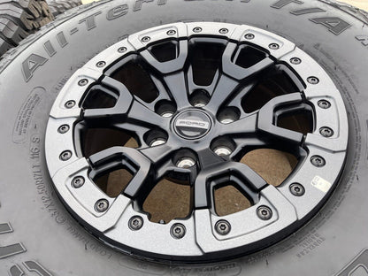 17" Ford F-150 Raptor Bronco R OEM BEADLOCK rims wheels 37" tires 2024 2025 NEW