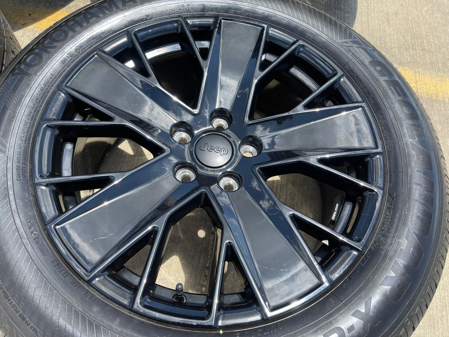 20" Jeep Grand Cherokee L OEM wheels rims Durango SET 2024 2025 2026 2027 NEW
