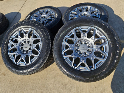 22" Hummer EV HEV 2500 OEM 8x165 14094 wheels rims 2024 2025 2026 NEW GOODYEAR