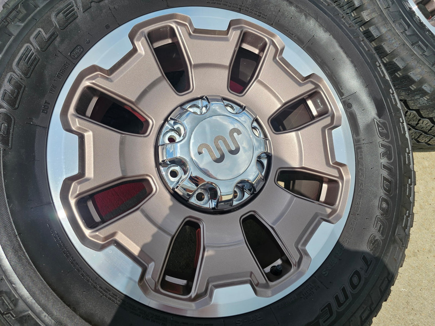 20" Ford F-250 F-350 OEM 10487 LIMITED KING RANCH tan wheels rims 2025 2026 SET