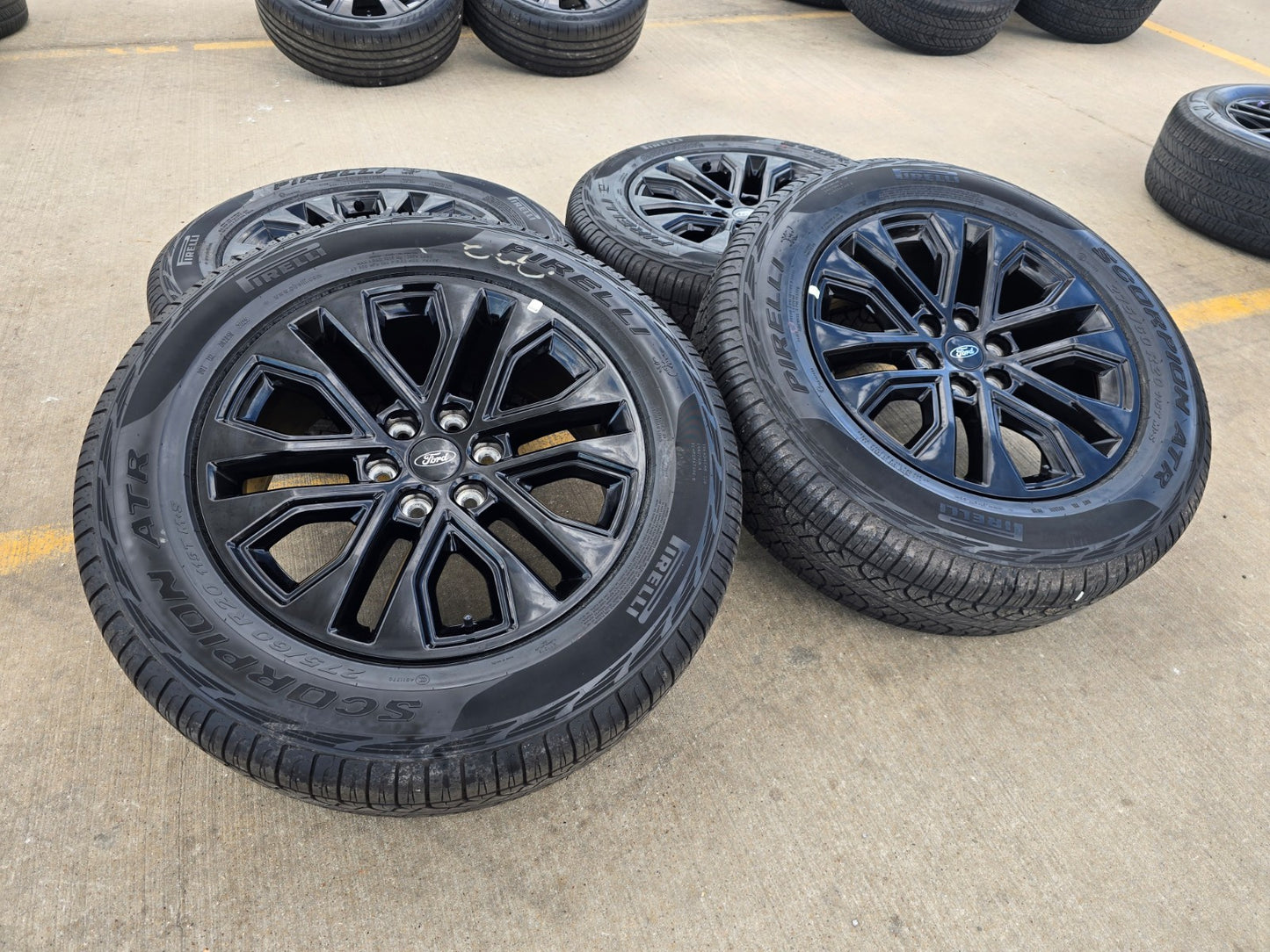 20" Ford F-150 LARIAT OEM 10619 rims wheels Expedition 2026 2027 PIRELLI NEW