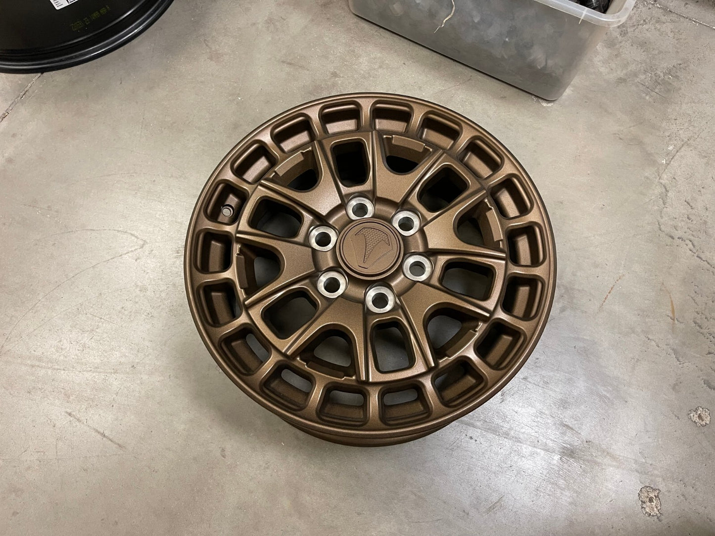 18" Toyota Tundra TRD OEM BRONZE T Force wheel rim Sequoia 2024 2025 NEW