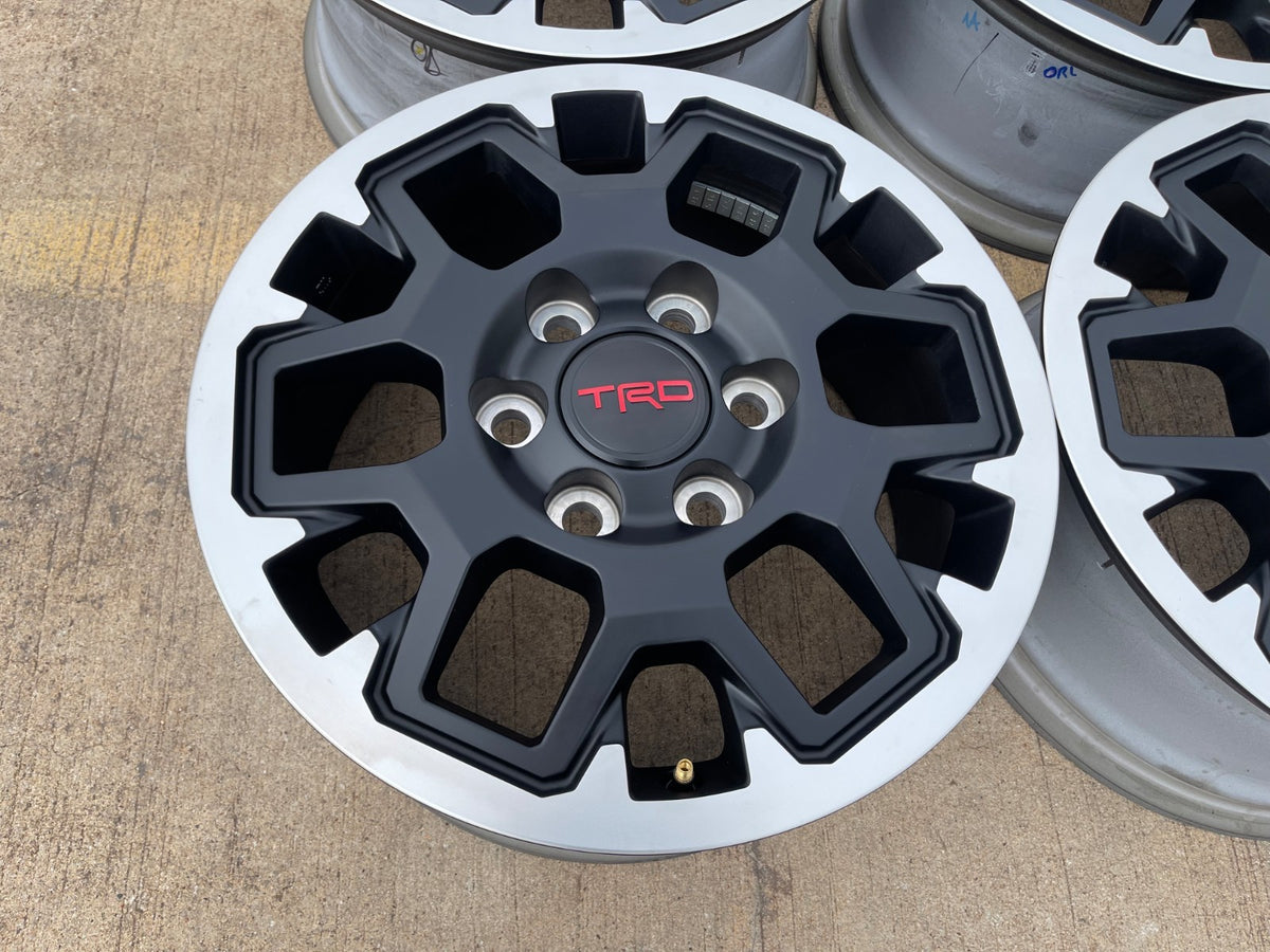 17" Toyota Tacoma 4Runner TRD OEM 10638 wheels rims 2024 2025 2026 2027 NEW