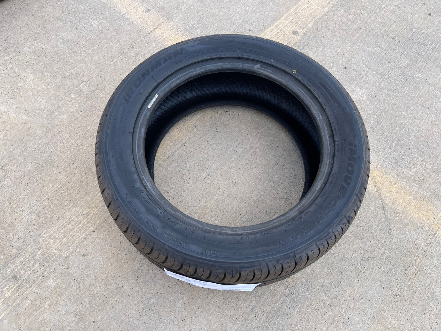 (1) 235/50/17 Ironman Gen 3 A/S tire 235/50R17 96W XL M+S NEW