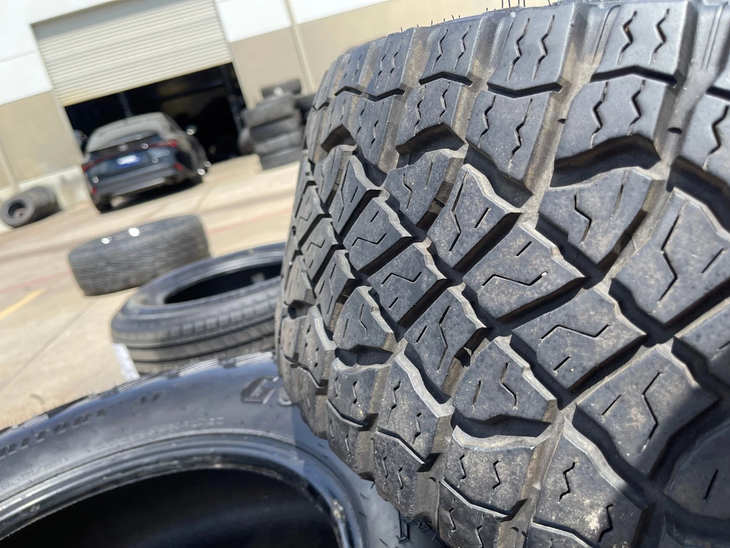 (1) 325/65/18 Goodyear Wrangler Territory M/T tire LT 8 ply load range D