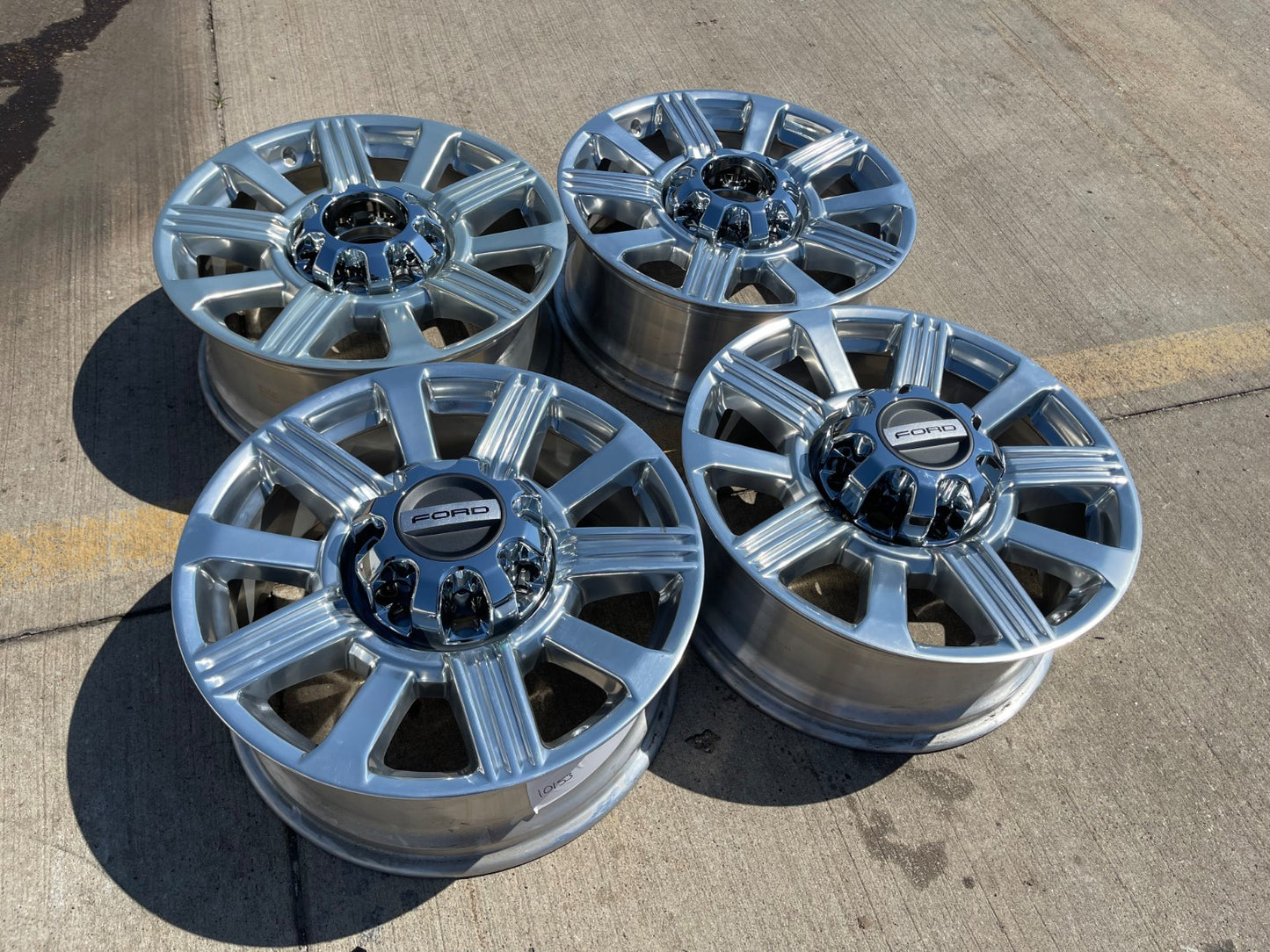 20" Ford F-250 F-350 Platinum OEM 10153 rims wheels 2020 2022 2024 2025 2026 NEW