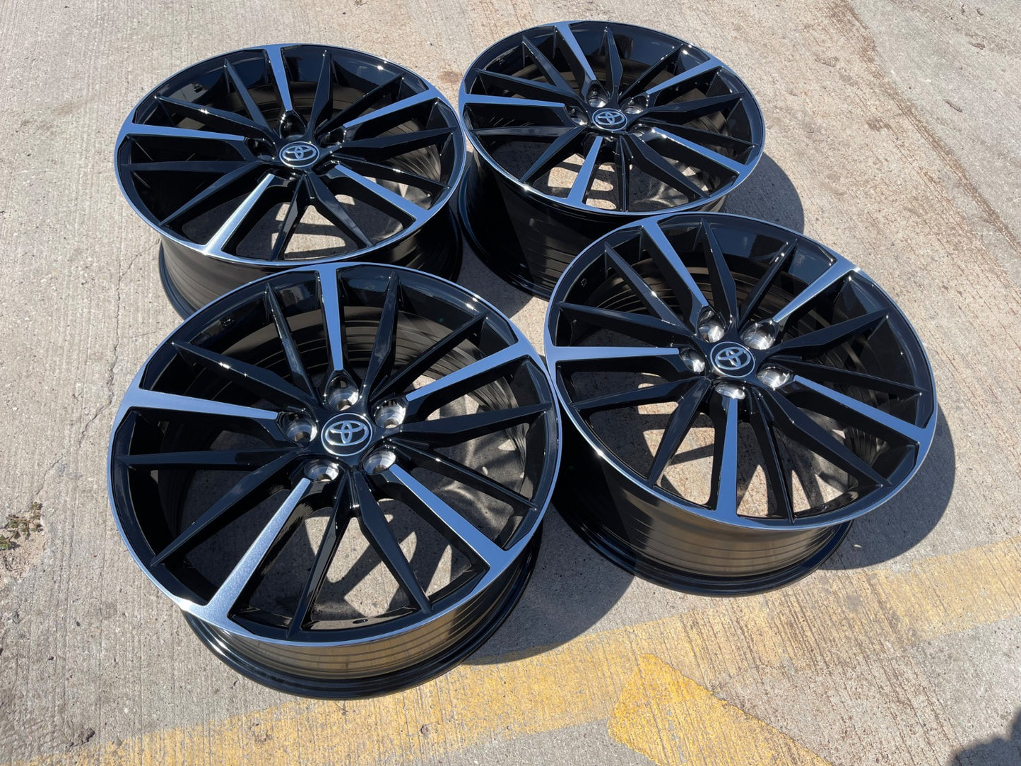 19" Toyota Camry OEM Replica wheels rims 75222 Avalon Lexus 2021 2025 2026 NEW
