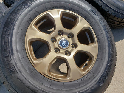 17" Ford Bronco HERITAGE wheels rims BRONZE tires NEW 10384 NEW