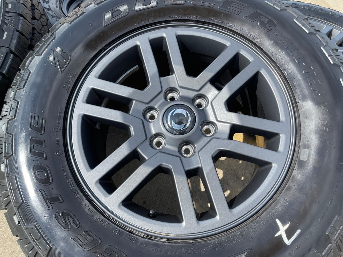 17" INEOS Grenadier Quartermaster OEM wheels rims 8775 2025 2026 2027 SET NEW