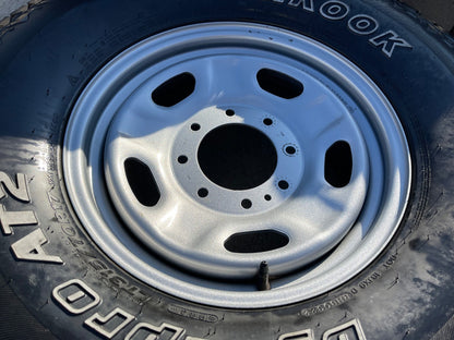 17" Ford F-250 F-350 OEM 3828 wheels rims tires HANKOOK DYNAPRO A/T2 35"