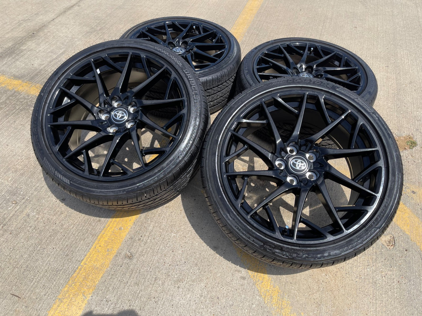 19" Toyota Camry XSE OEM 75288 wheels rims Avalon Lexus SET BRIDGESTONE NEW