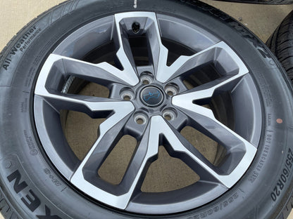 20" Jeep Wrangler Rubicon 4XE OEM 9333 wheels rims Gladiator 2024 2025 2026 NEW