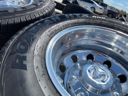 17" Dodge Ram 3500 Dually Laramie 8x200 wheels rims 2701 2702 OEM 2022 2023 2024
