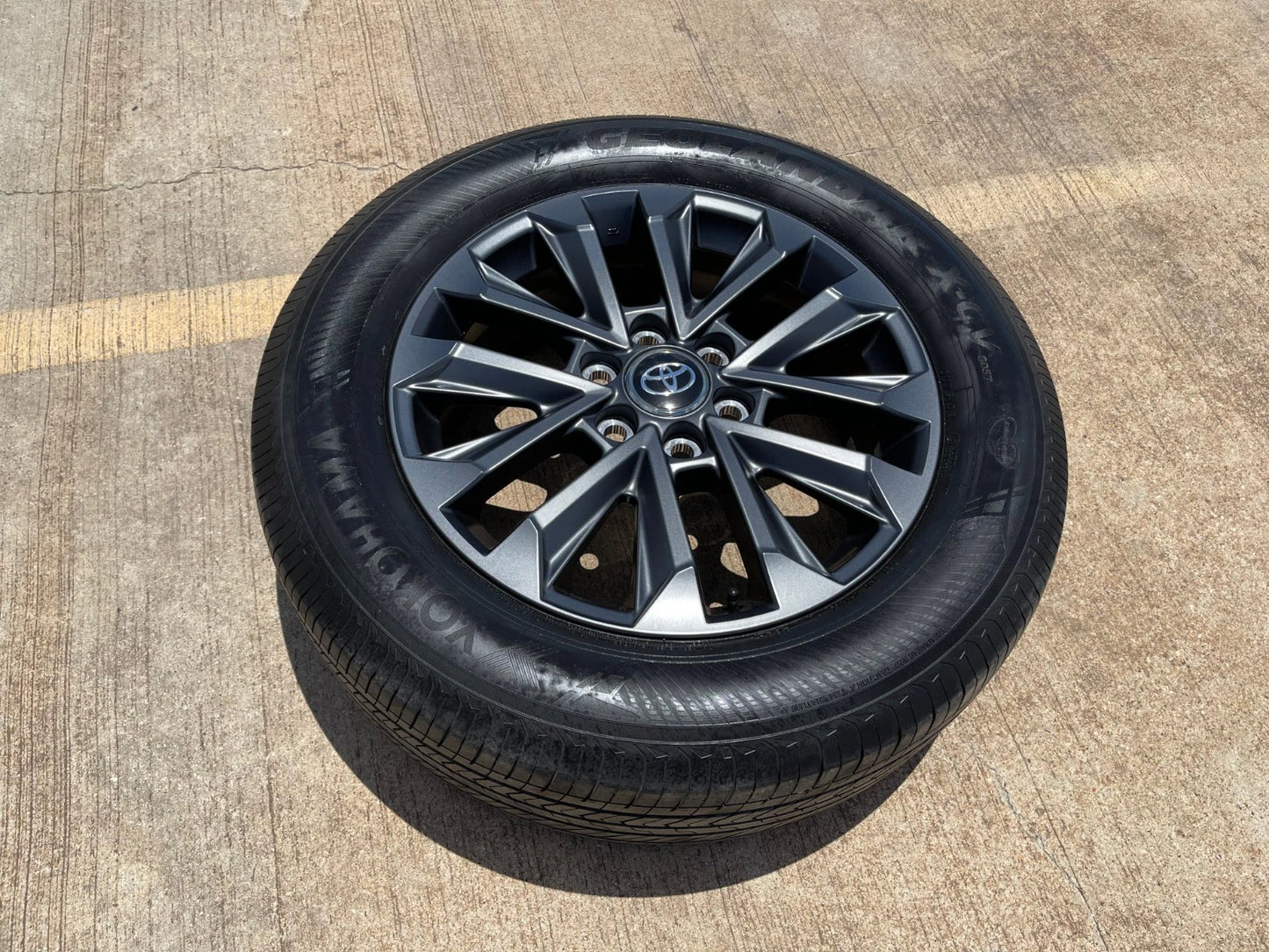 (1) 20" Toyota Land Cruiser OEM wheel rim Tundra Sequoia 2024 2025 2026 NEW