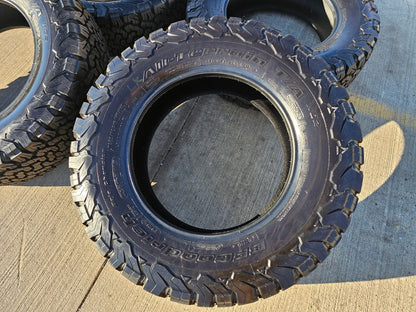 (4) 255/70/18 BFG KO2 A/T tires F-150 Sierra Tahoe Silverado NEW TAKE OFFS NEW