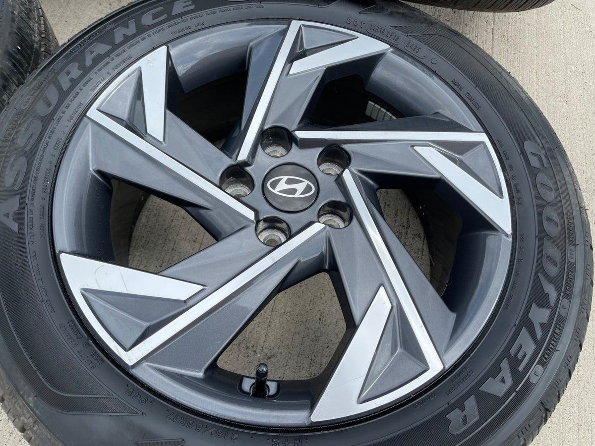 17" Hyundai Elantra Sonata OEM wheel rims 71067 Veloster 2024 2025 2026 GOODYEAR