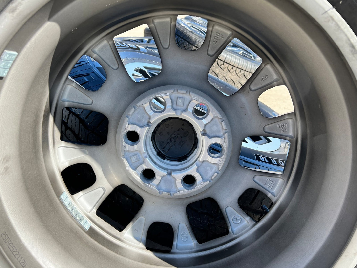18" Toyota Tacoma 4Runner TRD OEM 94199 wheels rims 2024 2025 2026 NEW MICHELIN
