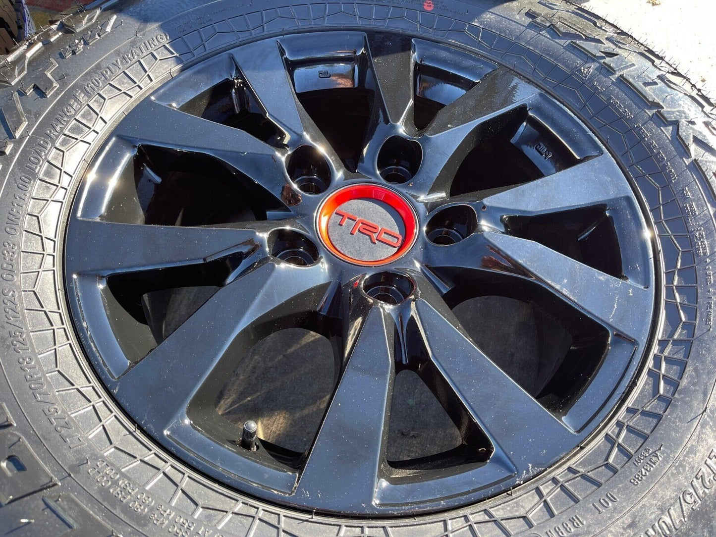 18" Toyota Land Cruiser Tundra TRD PRO OEM 75195 wheels rims SET FALKEN A/T4 NEW