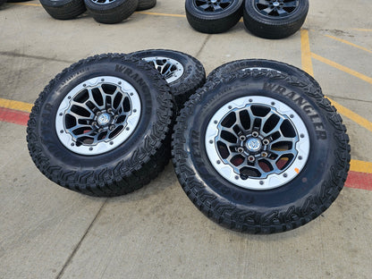 18" Dodge Ram 1500 RHO TRX Beadlock OEM wheel rim 2735 tires 2023 2024 2025 2026