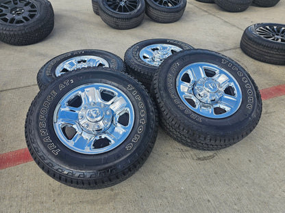 18" Dodge Ram 2500 3500 STEEL chrome OEM 2473 wheels rims 2021 2022 2023 2024