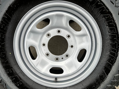 17" Ford F-250 F-350 OEM 3828 wheels rims tires A/T 33"