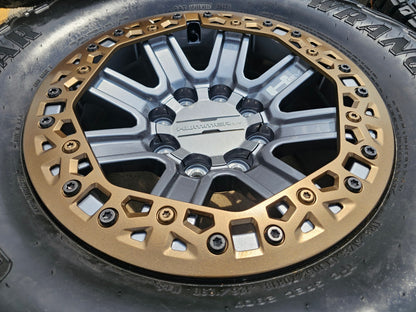 18" Hummer Grazen beadlock EV HEV 2500 OEM wheels rims 2024 2025 2026 2027 NEW