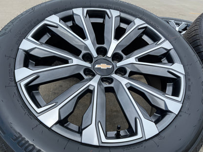 22" Chevy Tahoe Silverado Suburban OEM wheels rims 2022 2023 2024 2025 2026 NEW
