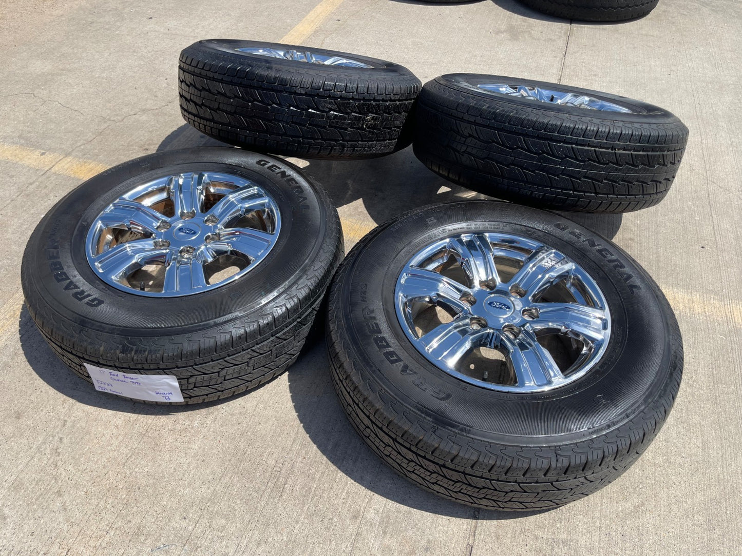 17" Ford Ranger Bronco wheels rims OEM RIM# 10228 CHROME FITS 2019-2027