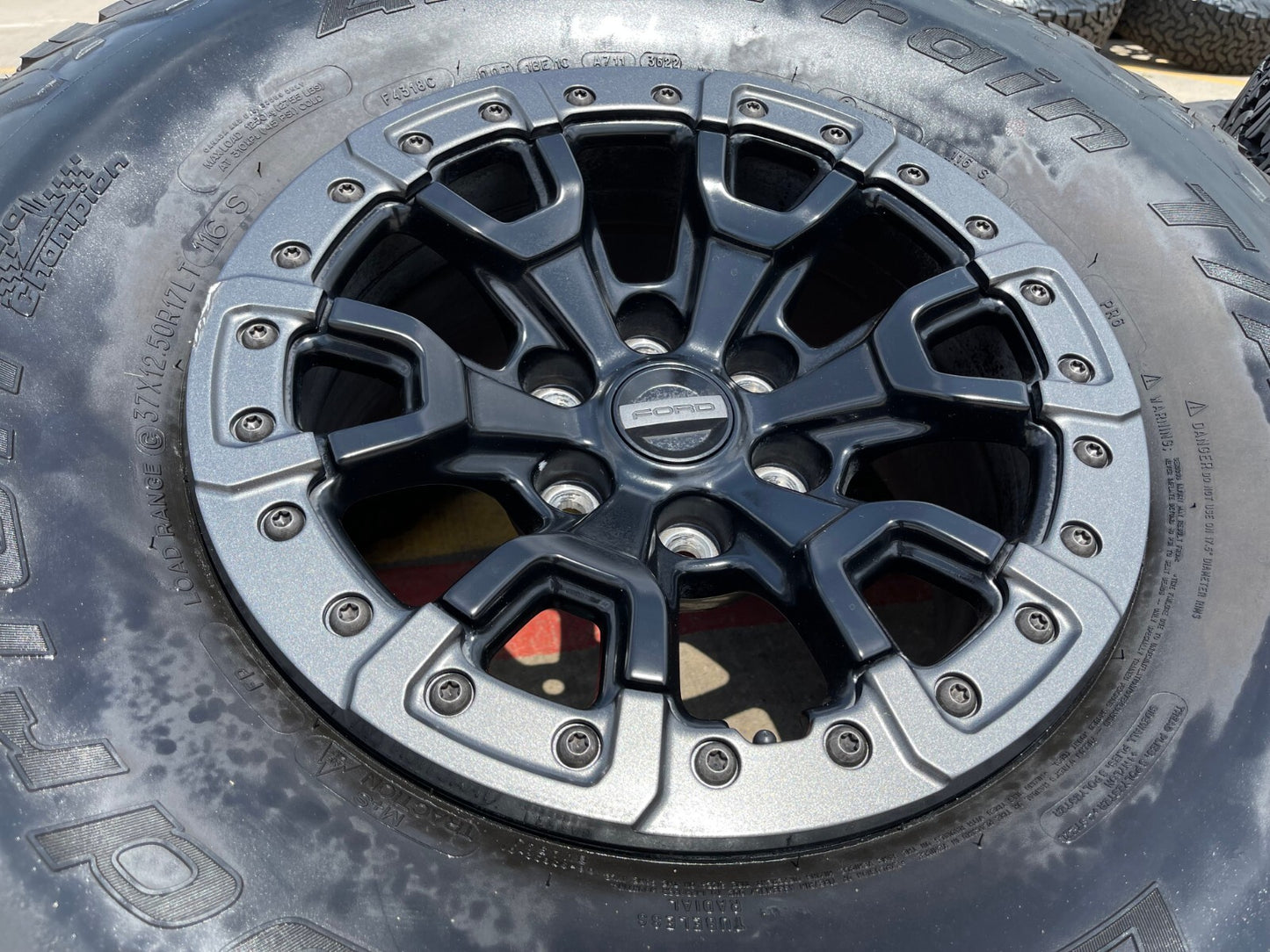 17" Ford F-150 Raptor Bronco R OEM BEADLOCK 51222 rims wheels 37" 2024 2025 NEW