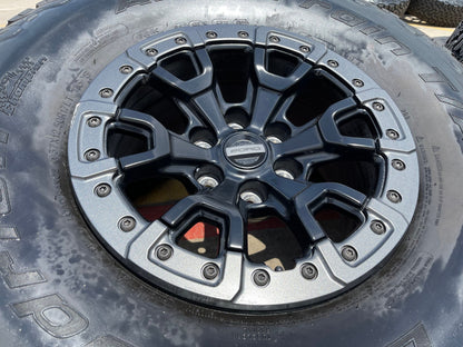 17" Ford F-150 Raptor Bronco R OEM BEADLOCK 51222 rims wheels 37" 2024 2025 NEW